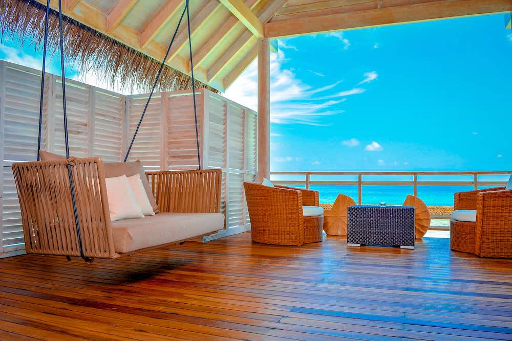 Overwater Suite with Private Pool at NH Maldives Kuda Rah Resort, view 4